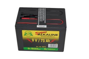 Weidezaun Batterie 9 Volt 75 AH, Alkaline