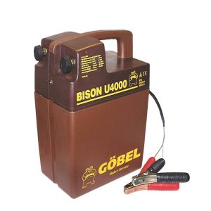 Bison U 4000, battery device, without a battery, for 9 and 12 volt operation