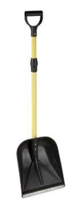 Multi purpose shovel with telescopic handle