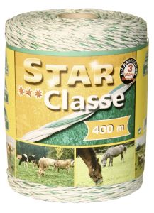 Pasture wire star-Classe, 3 x 0.20 stainless steel + copper 3 x 0.25, 400 m