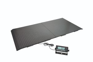 Animal scale XL with two-part weighing bridge - incl. plug-in power supply and 2m data cable