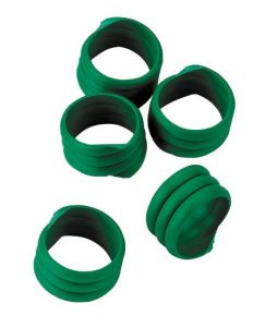 Chicken rings, Green 20 piece Pack