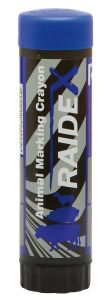 Cattle pen RAIDEX blue for quick tagging of sheep, pigs, cattle, cows, calves, sheep, goats, etc.