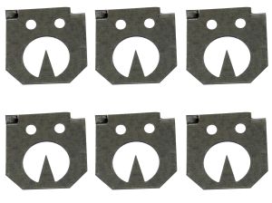 Replacement body Plaetchen, 6 pieces for Vole claw trap