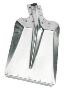 Alu shovel size 5, 28 cm with steel edge