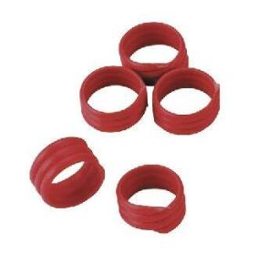 Chicken rings, red, 20 piece Pack