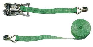 Lashing strap 2-piece, green 600 x 2.5, 1500 kg