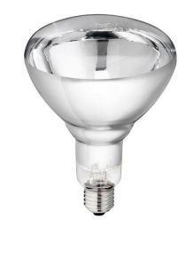 Philips infrared bulb 250 w White