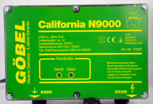 Weidezaungerät California N 9000 - 230 Volt Netzgerät