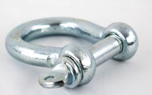 12 mm shackle curved, galvanised