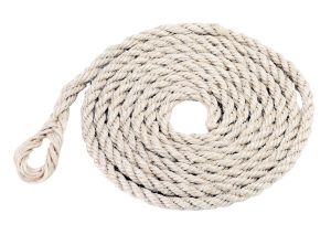 Sisal rope 3 m with a small loop