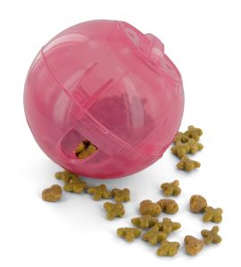 SlimCat™ in pink - SlimCat™ cat keepers offers a fun way to support their pet in the fight against obesity.