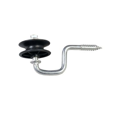 Corner pulley "small" for wires and cord