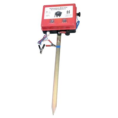 Fence battery device Bison with ground rod