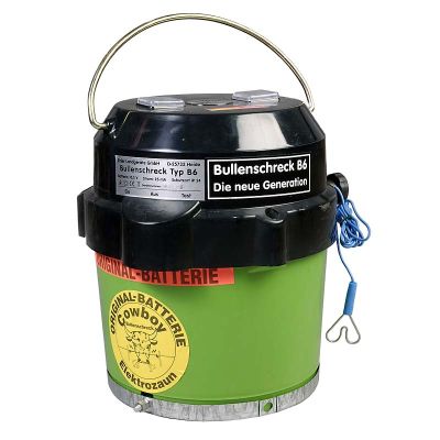 Fence battery device cowboy B6, including battery