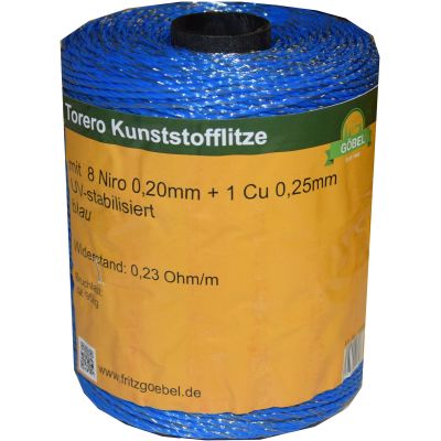 Torero Kunststofflitze 400m - blau
