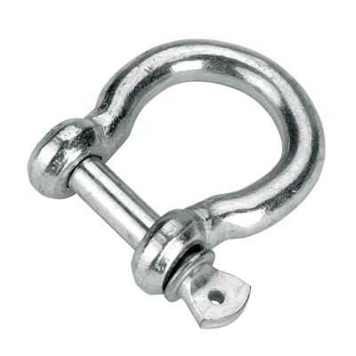 Shackle 6 mm curved, galvanised