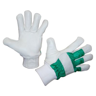 Winter glove cowhide full leather Wood size 9 to 12