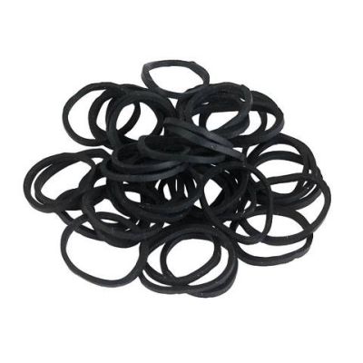 Mane rubber 800 piece dispenser box black