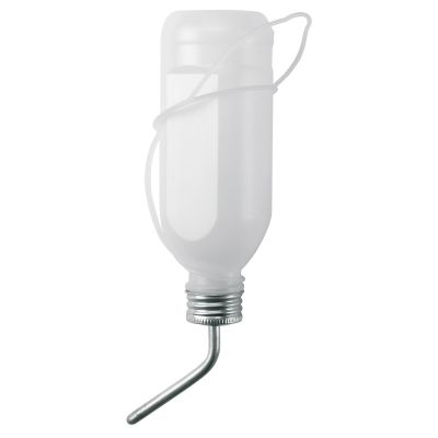 Rabbit bottle plastic with glass tubes