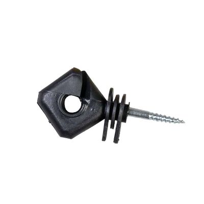 Ringisolator Standard , eckig, 100 Stück im Eimer, Isolator Ringförmig für Weidezaun Elektrozaun etc