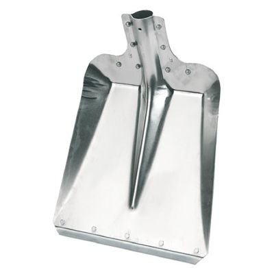 Alu shovel size 7, 32 cm with steel edge