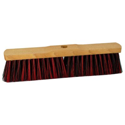 Room broom 40 cm harangue/Elaston mix with shaft hole