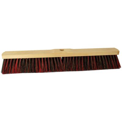 Room broom 60 cm harangue/Elaston mix with shaft hole