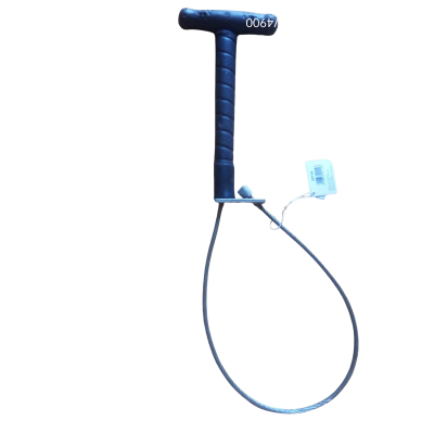 Pig brake with grab bar