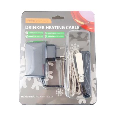 Heating cable for drinking troughs - 12 watts