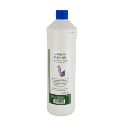 Vagilan Lubricating Gel Mastavit - 1000ml Examination Gel, Lubricating Gel for Animals
