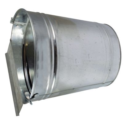 Galvanized poultry drinking bucket