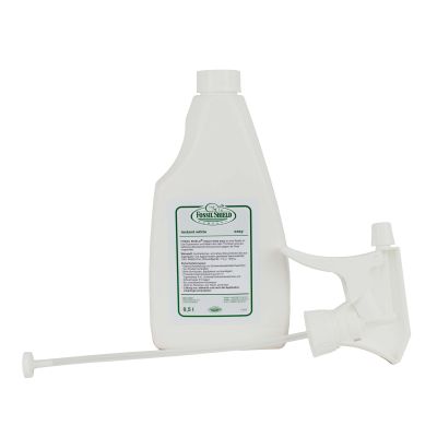 Fossil Shield instant weiß 500 ml, Triggerspray - rote Vogelmilbe