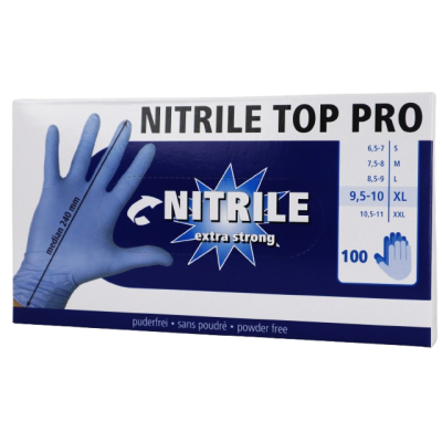 Nitriles all purpose gloves 5.5 mil, 100 pieces, size XL