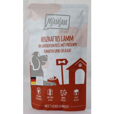Quetschie "Lamb &amp; Rice" - 125g savoury lamb on rice with fresh tomatoes