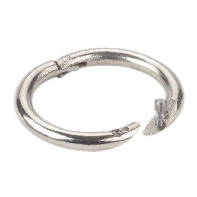 Nickel plated Bull nose ring