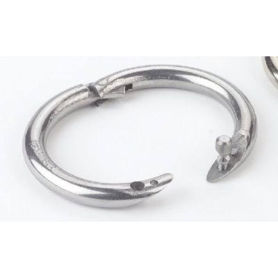 Bull nose ring screw