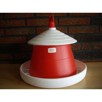 Poultry feeder 9 kg red - original Klaus