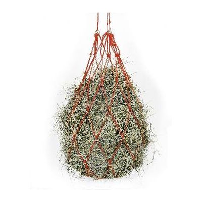 Hay Net color sorted for hanging,