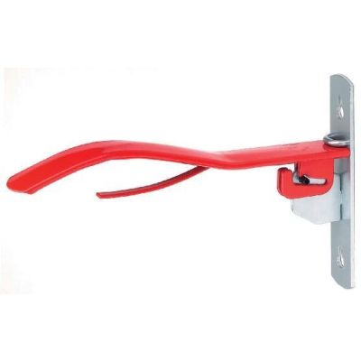 Saddle rack, foldable, Red