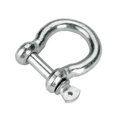 Polished shackle, zinc plated 8 mm, 3 PCs
