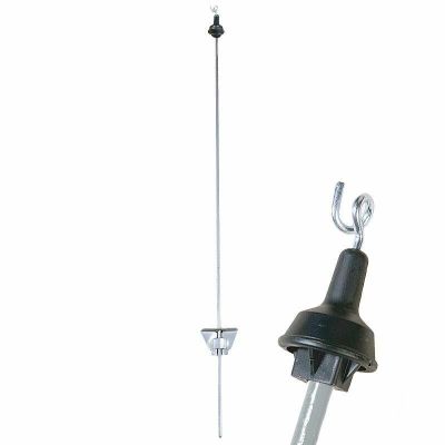 Pasture fence bar, around 105 cm, 25 pieces per box with wire loop