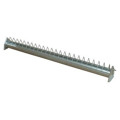 Chicks feeding trough galvanized 75 cm