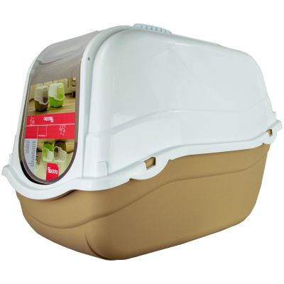 Minka Cat Litter Box, Taupe/Cream