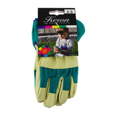 Kinderhandschuhe Junior 6-8 Jahre - grün
