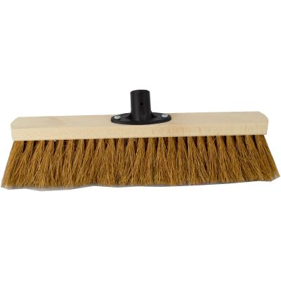 Room broom 40 cm coconut with quick set holder