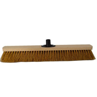 Room broom 60 cm coconut with quick set holder
