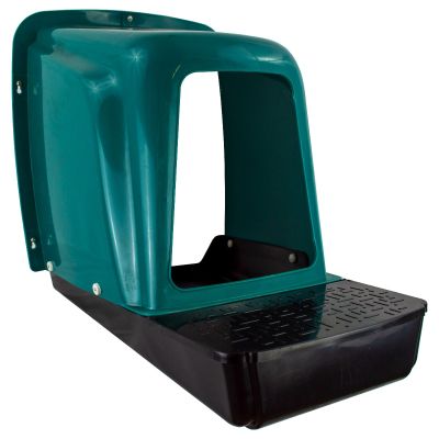 Plastic laying nest - inexpensive kit - with egg compartment