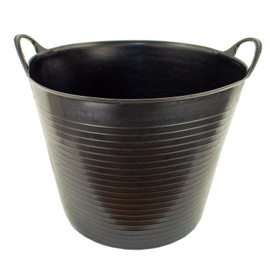 Gorilla plastic tub black 26 litres