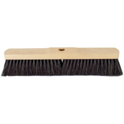 Room broom 40 cm, horsehair, with shaft hole